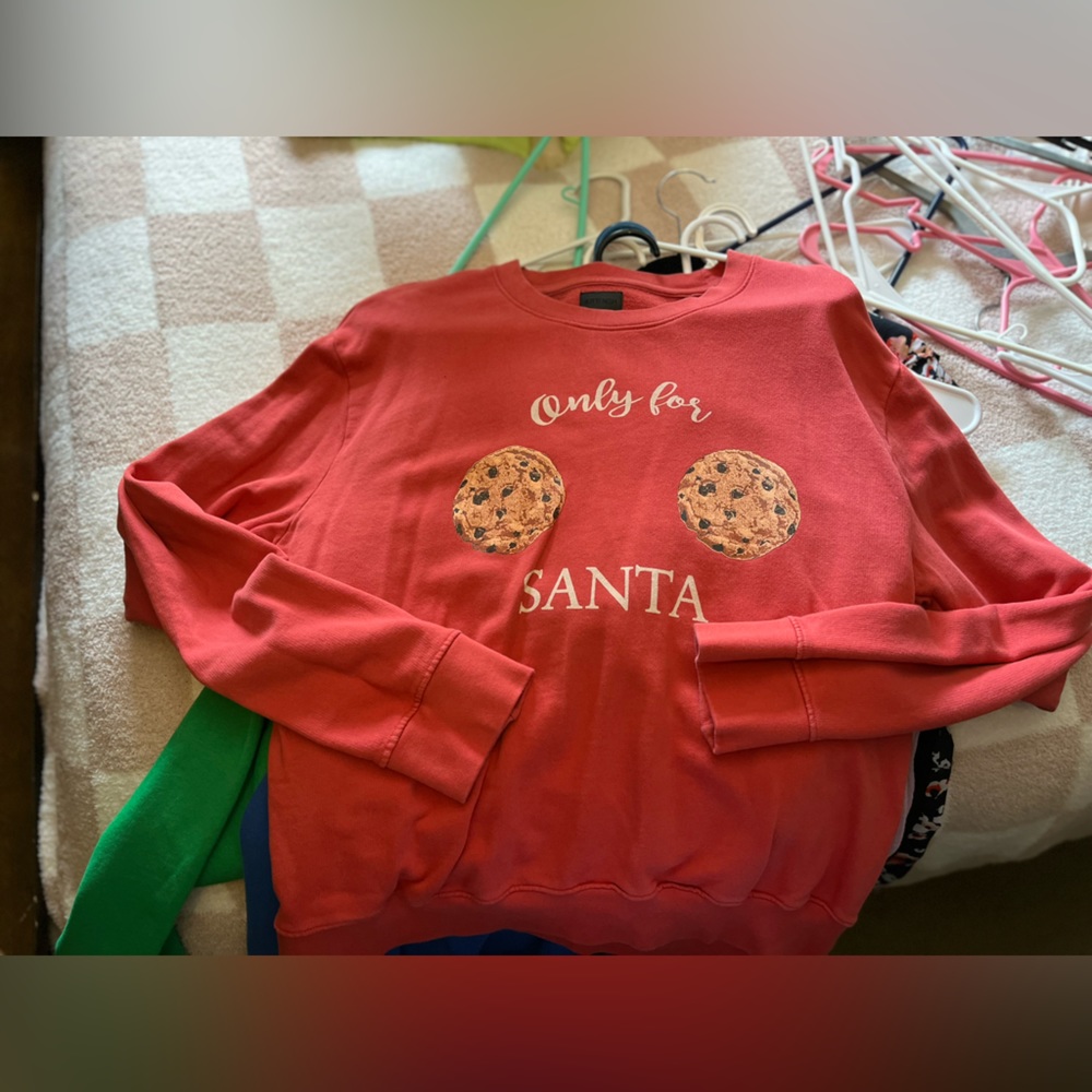Original kittenish Christmas sweatshirt